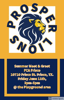 Summer meet and greet